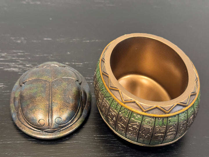 Egyptian Scarab Trinket Box