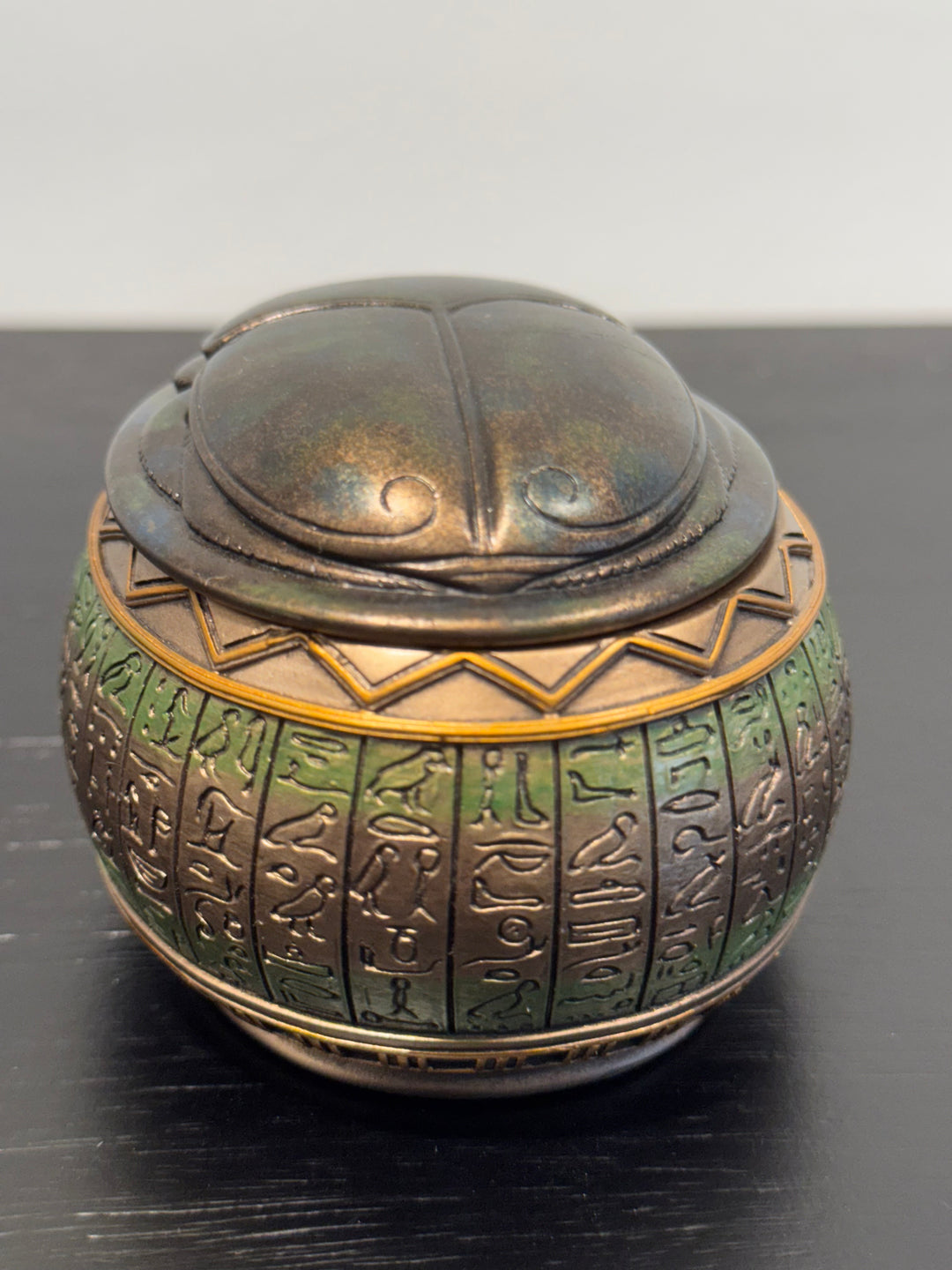 Egyptian Scarab Trinket Box