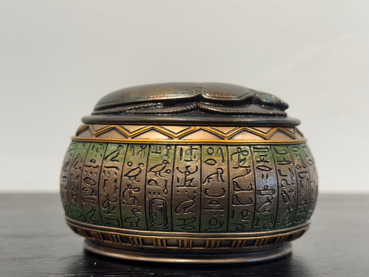 Egyptian Scarab Trinket Box