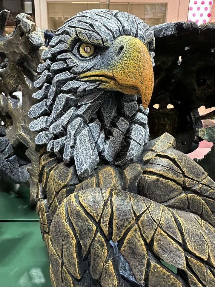 American Bald Eagle Bust, Edge Sculpture