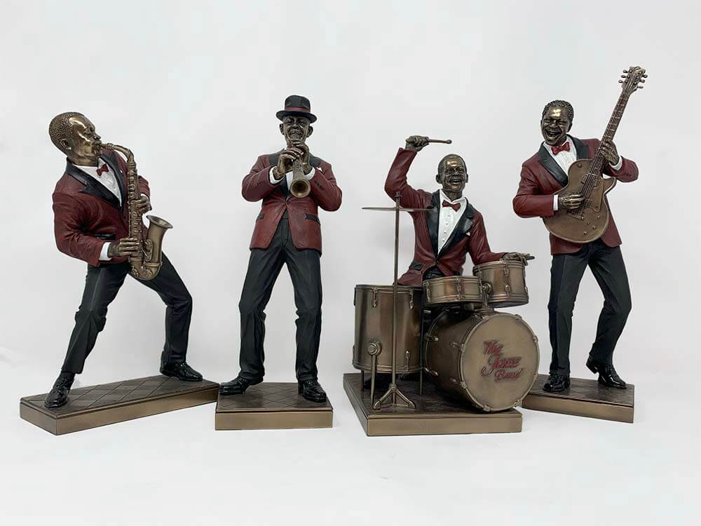 Jazz band collection bronze