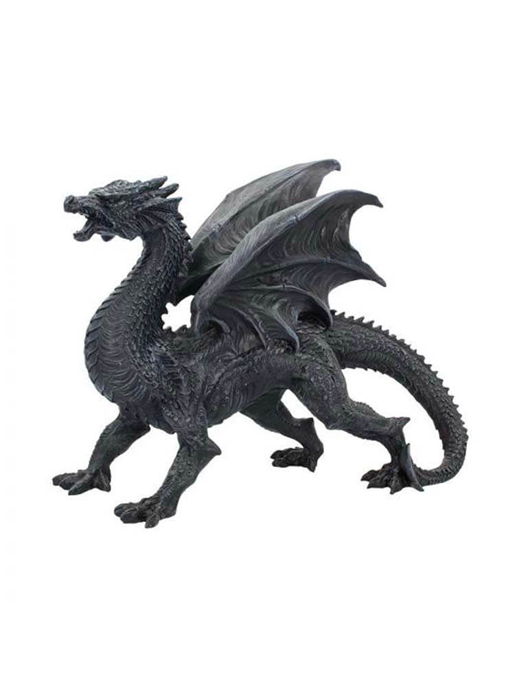 Dragon Ornament Black, Dragon Watcher, Black Dragon