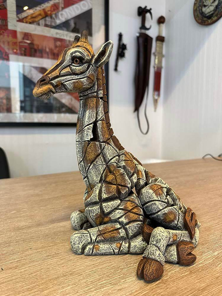 Edge Sculpture Giraffe Calf Figurine