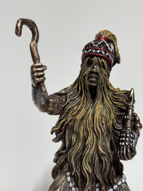 Ancient African Yoruba religion God - Babalu Aye Orisha Of Disease And Healing Sculpture