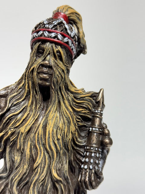 Ancient African Yoruba religion God - Babalu Aye Orisha Of Disease And Healing Sculpture