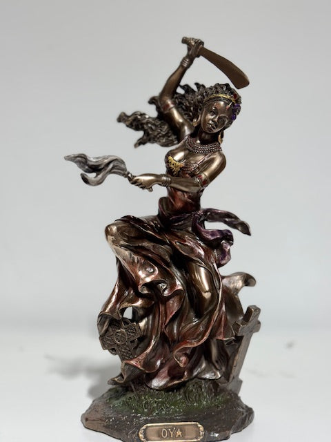 African Yoruba religion Goddess "OYA" - Goddess Of Wind,Storm And Transformation