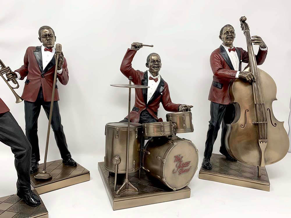 jazz band figurines 