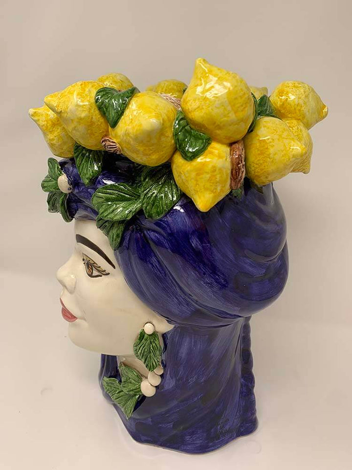 Handmade lemon ceramic 