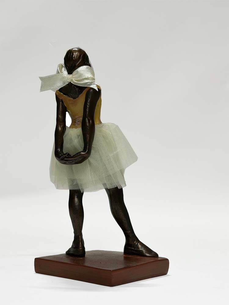 degas ballerina sculpture, Degas wax sculptures