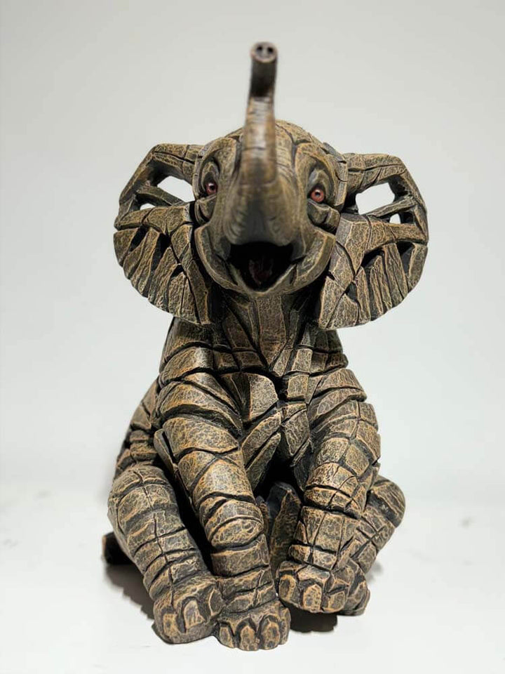 elephant Calf Figure by EDGE Sculpture