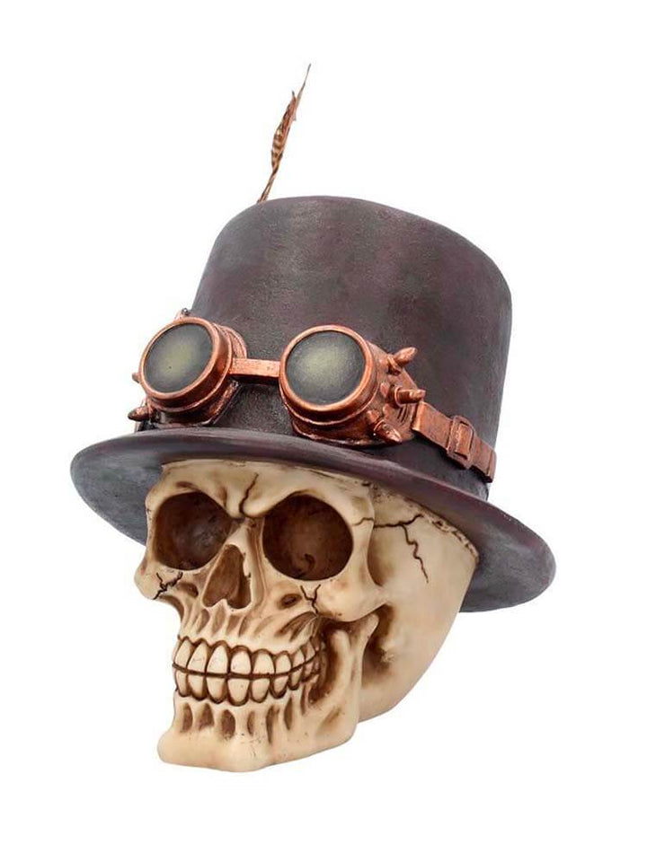 Clockworks Skull figuring, The Aristocrat steampunk alternative skull